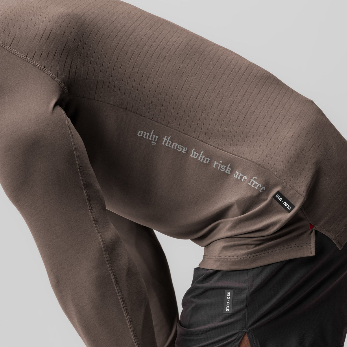 0832. 3D-Lite® 2.0 Fitted Long Sleeve - Deep Taupe "OTWR" | ASRV