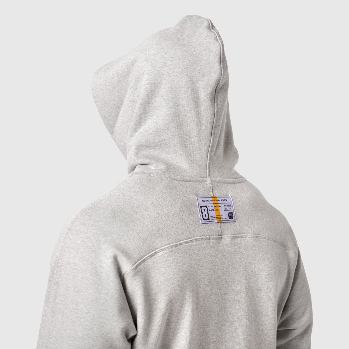 1121. Tech-Terry™ Training Hoodie - Heather Grey "Blade" | ASRV