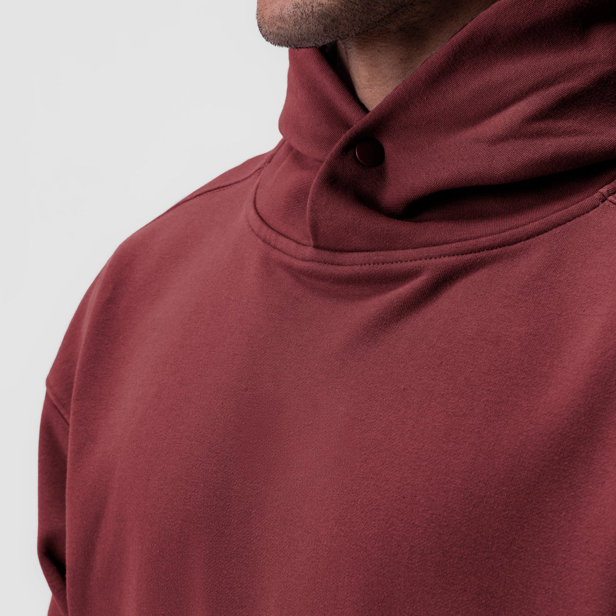 0648. Tech-Terry™ Hoodie - Crimson | ASRV