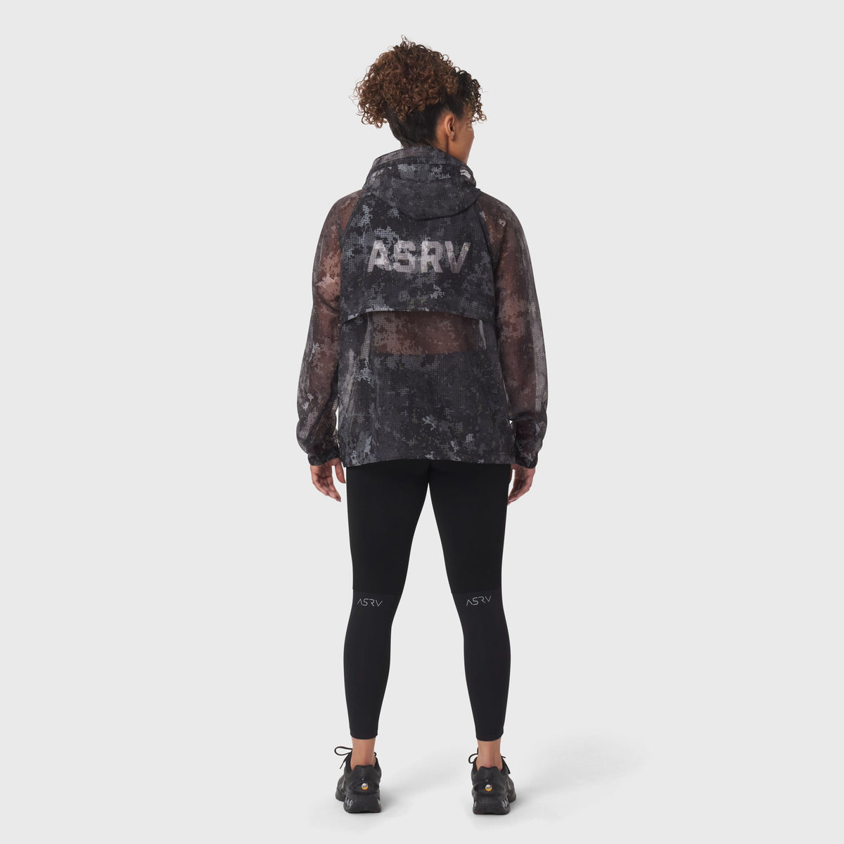 1162. Weather-Ready Transparent Ripstop Shell Jacket - Pixel Camo | ASRV