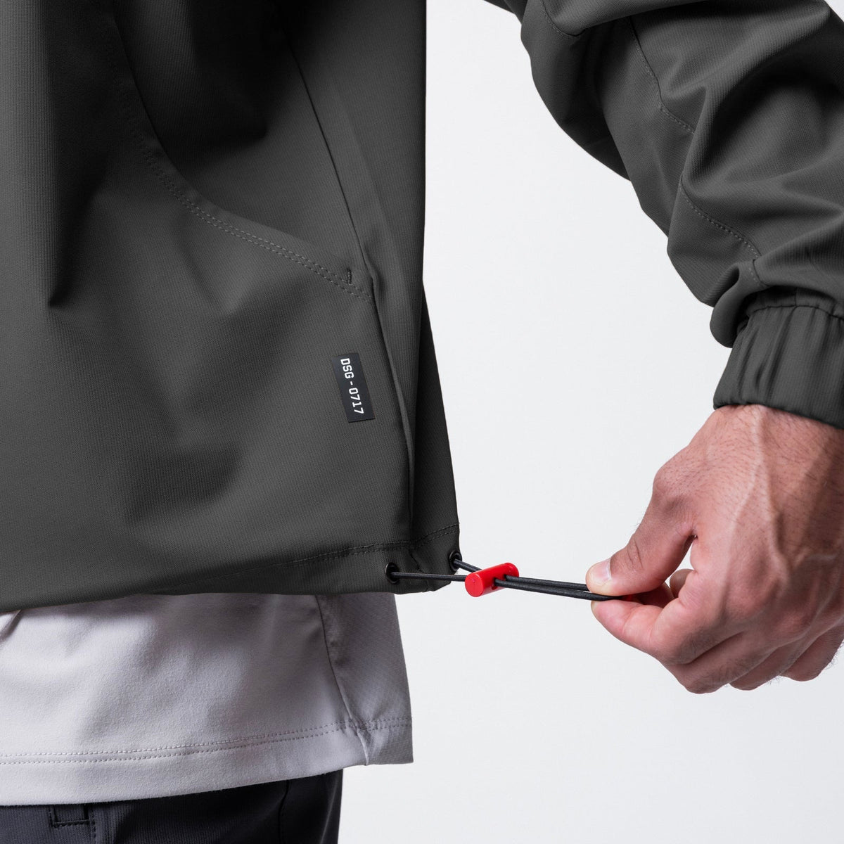 0717. Weather-Ready Anorak Jacket - Space Grey | ASRV