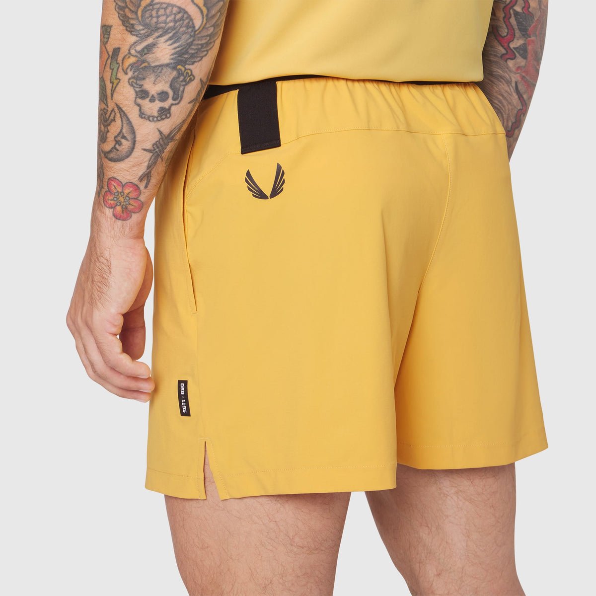 1195. TETRA-LITE® 5" Linerless Training Short - Amber | ASRV