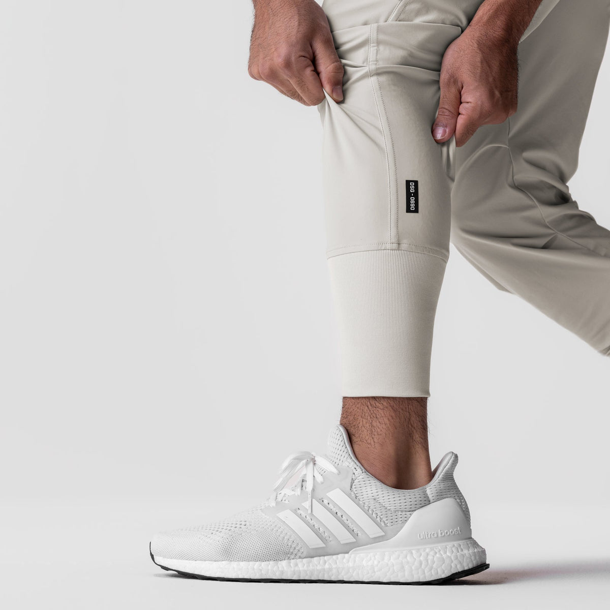 0690. Tetra-Lite® Tech High Rib Jogger - Stone | ASRV