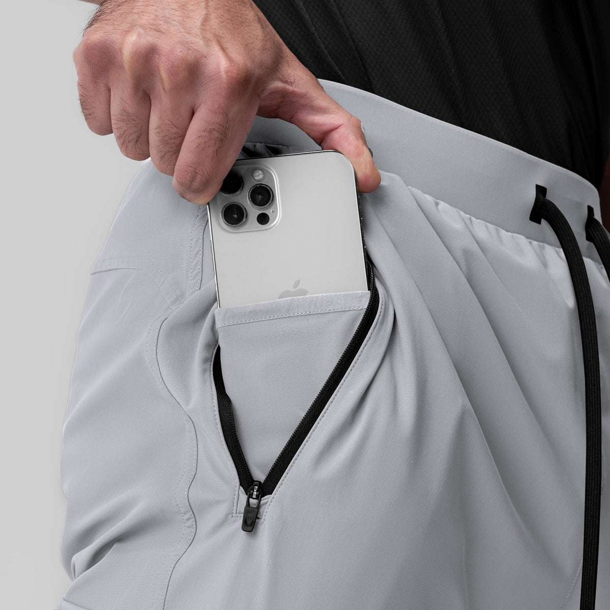 1099. Tetra-Lite® Ice Cargo High Rib Jogger - Slate Grey | ASRV