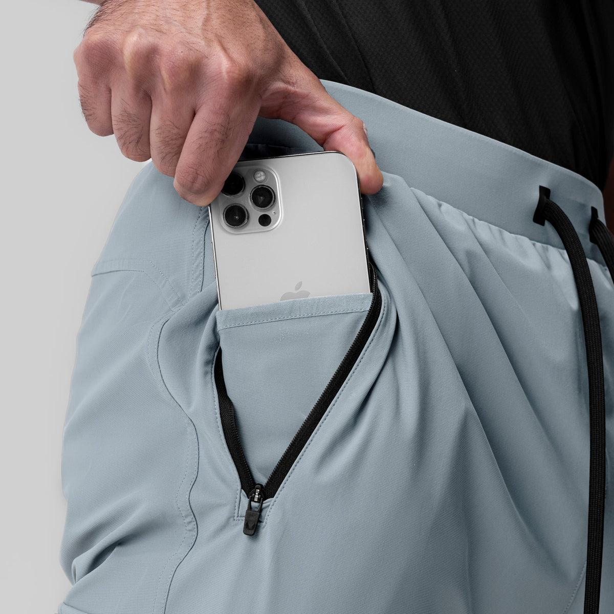 1099. Tetra-Lite® Ice Cargo High Rib Jogger - Light Sky | ASRV