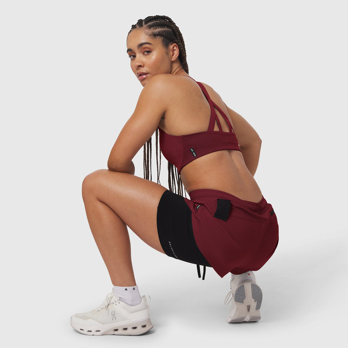W025. Tetra-Lite® Liner Short - Crimson | ASRV