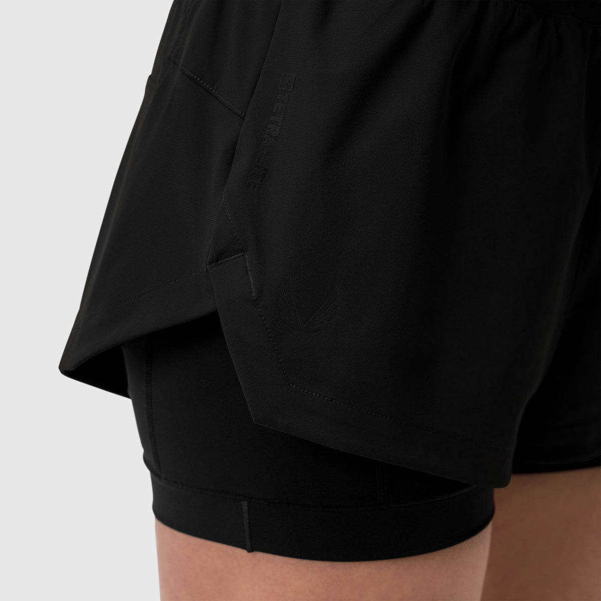 W025. Tetra-Lite® Liner Short - Black | ASRV