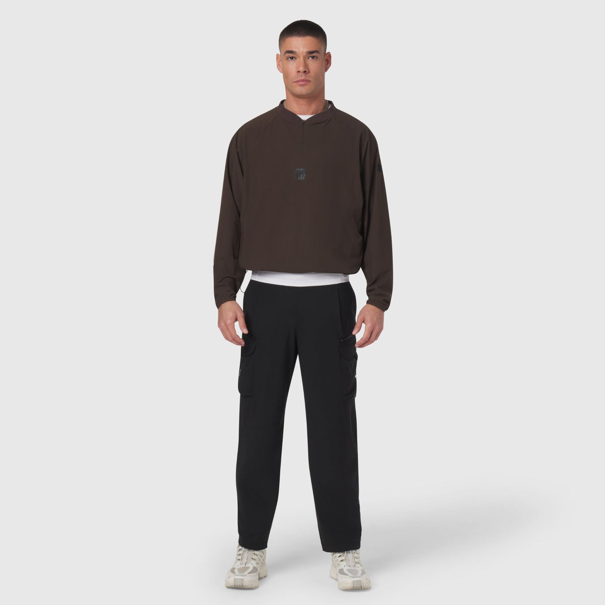 1141. Tetra-Lite® Blade Collar Zip Jacket - Dark Earth | ASRV