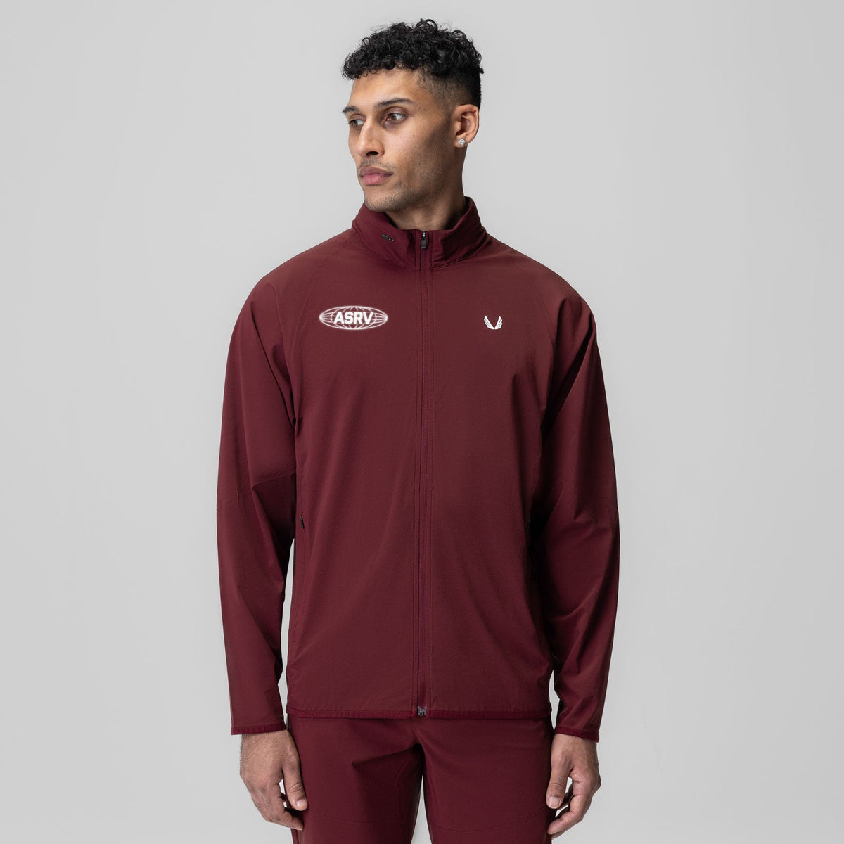 1018. Aerotex™ Weather-Ready Bonded Windbreaker - Crimson "Global" | ASRV