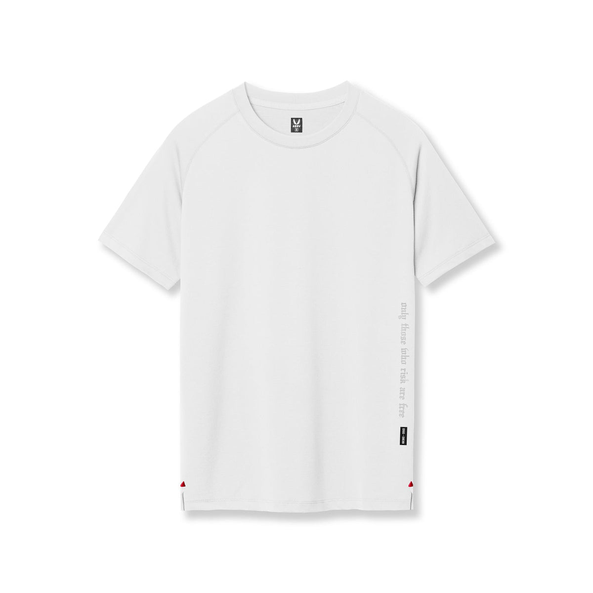 0839. 3D-Lite® 2.0 Lycra® Fitted Tee - White "OTWR" | ASRV