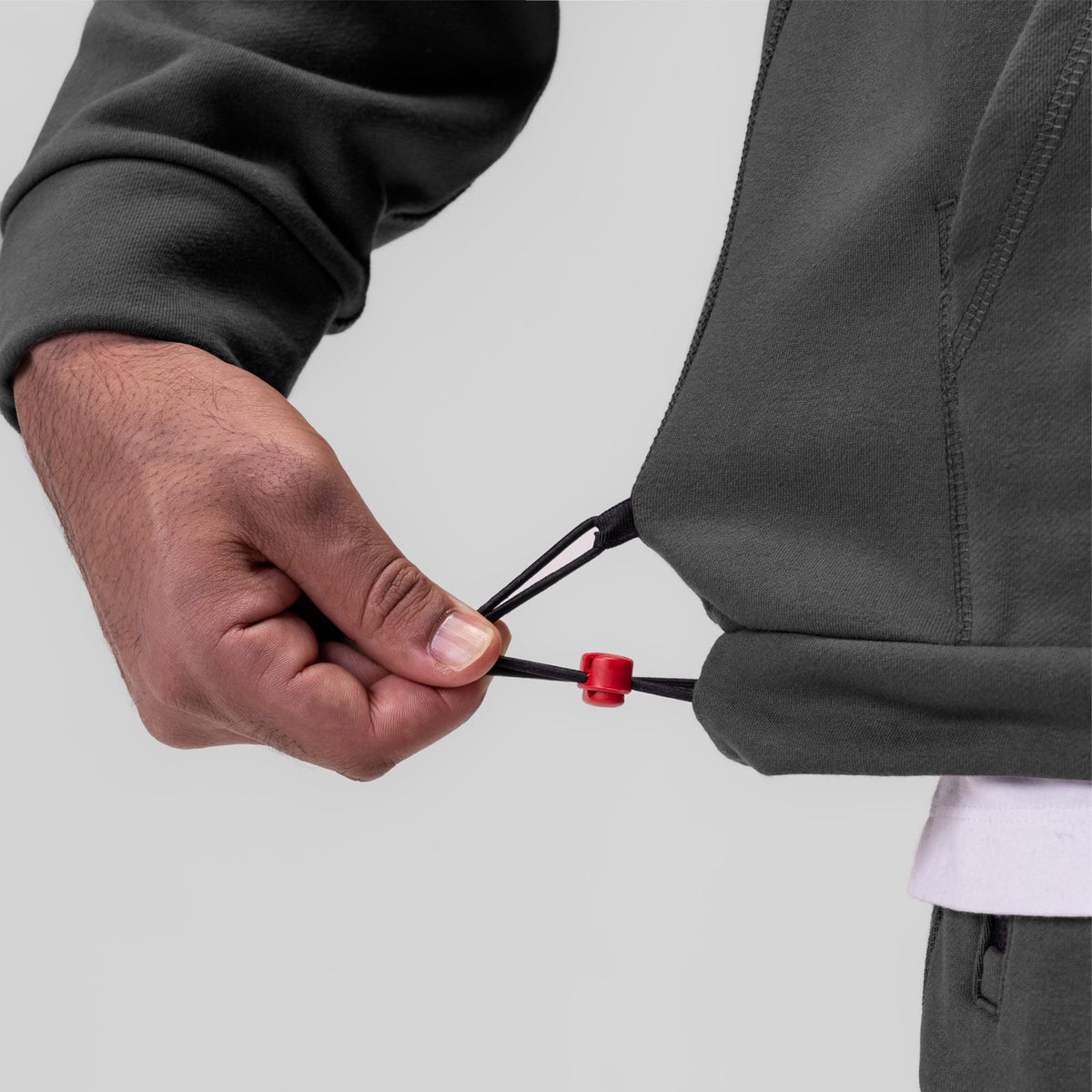 0905. Tech-Terry™ Weather-Ready Training Hoodie - Space Grey "ASRV" | ASRV
