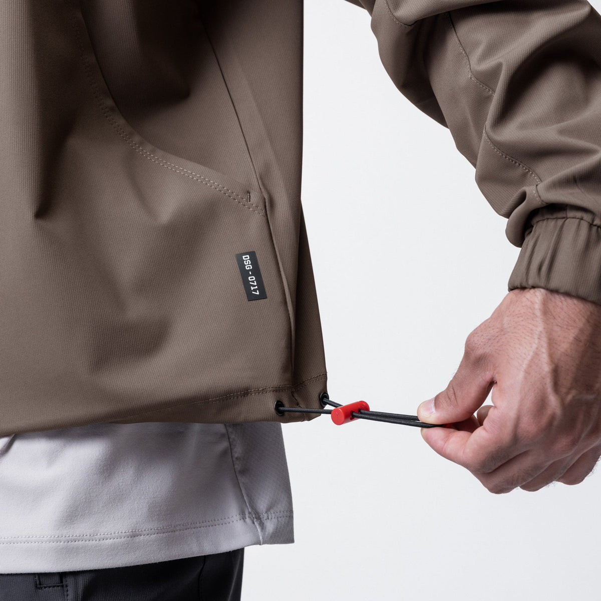 0717. Weather-Ready Anorak Jacket - Deep Taupe | ASRV