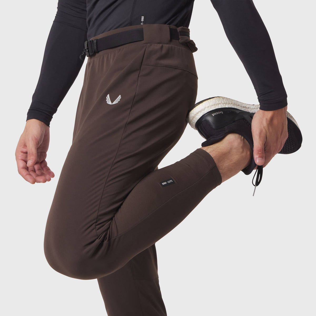 1171. Hybrid Belt-Pack Run Jogger - Dark Earth | ASRV