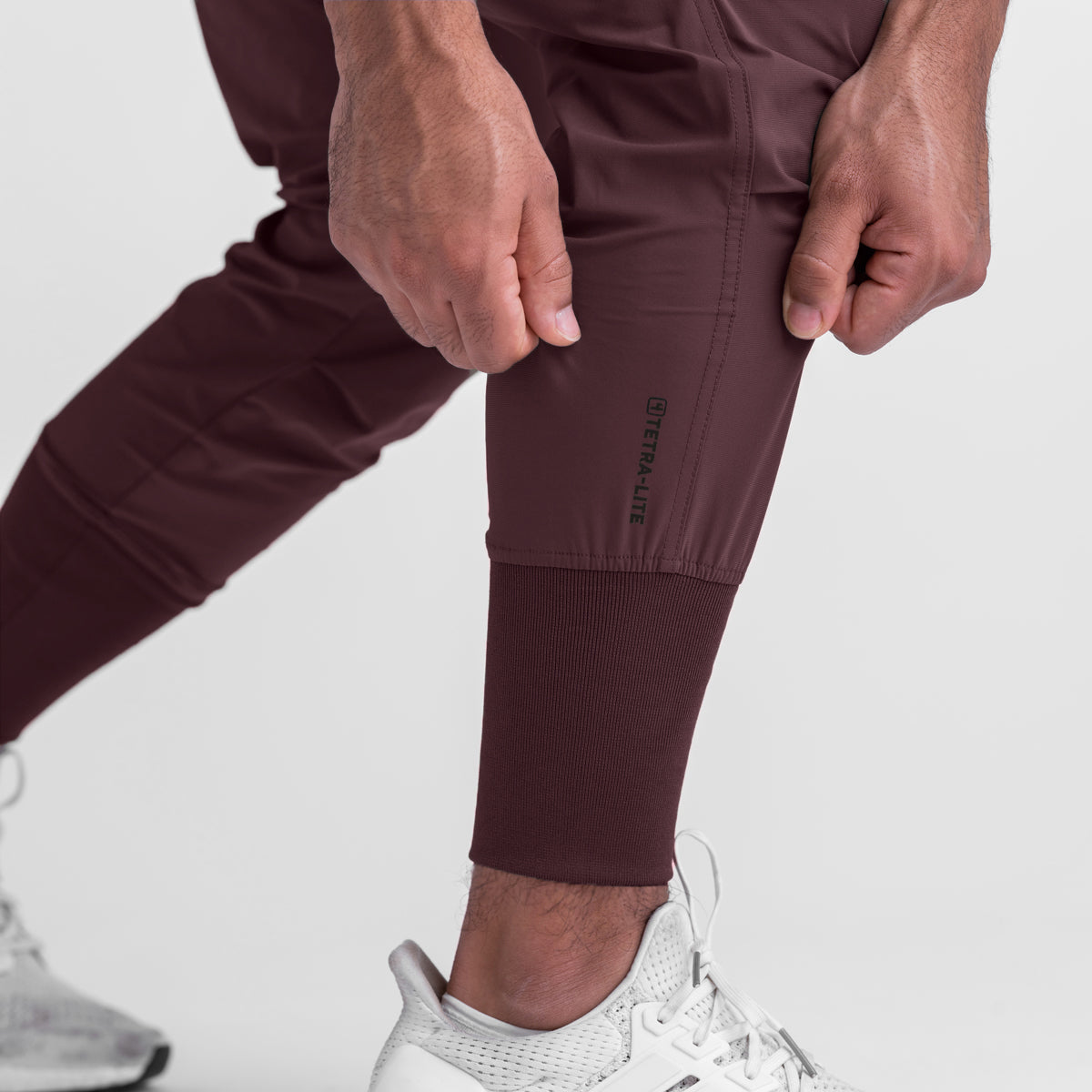 0437. Tetra-Lite® Cargo High Rib Jogger - Faded Plum | ASRV