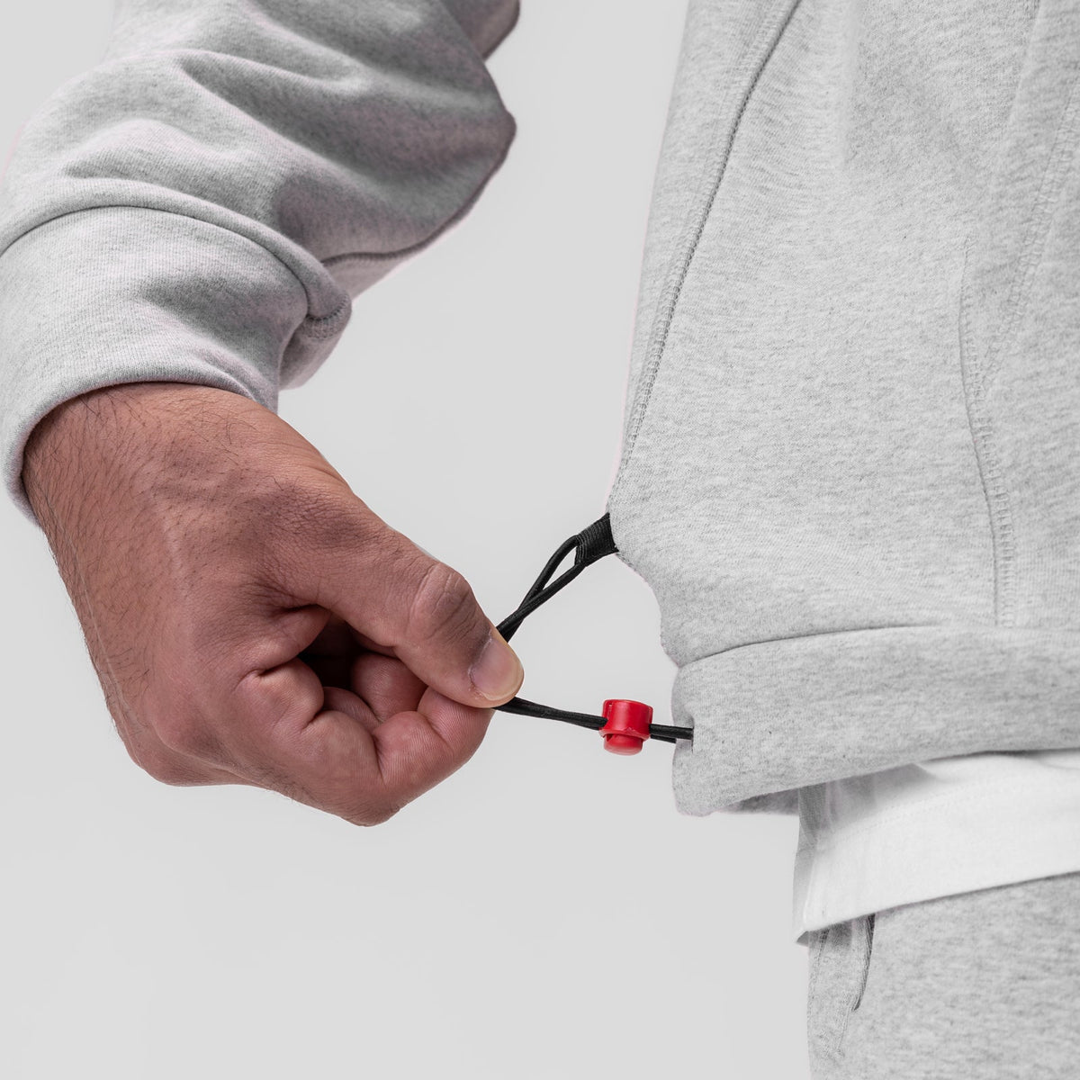 0905. Tech-Terry™ Weather-Ready Training Hoodie - Heather Grey "ASRV" | ASRV