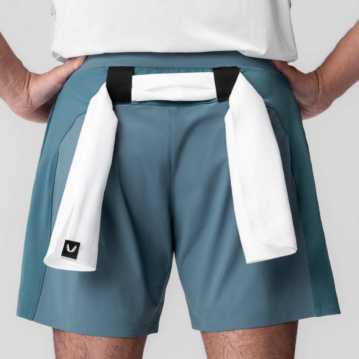 1064. Tetra-Lite® 6" Bonded Training Short - Storm | ASRV