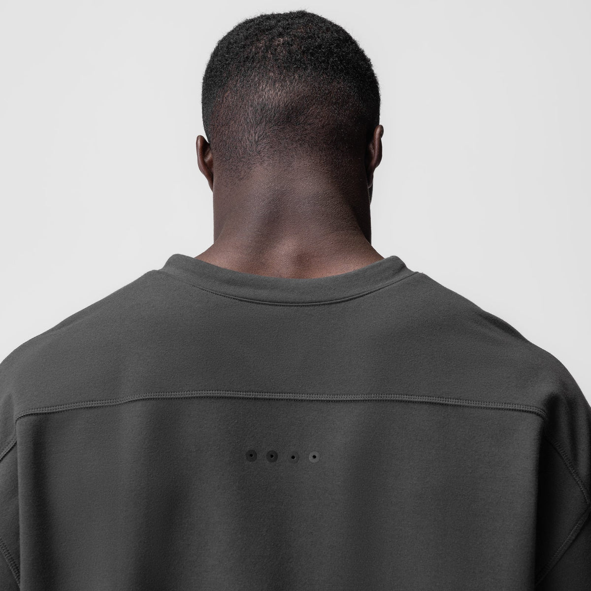 0945. Micro-Terry Warm-Up Tee - Space Grey | ASRV