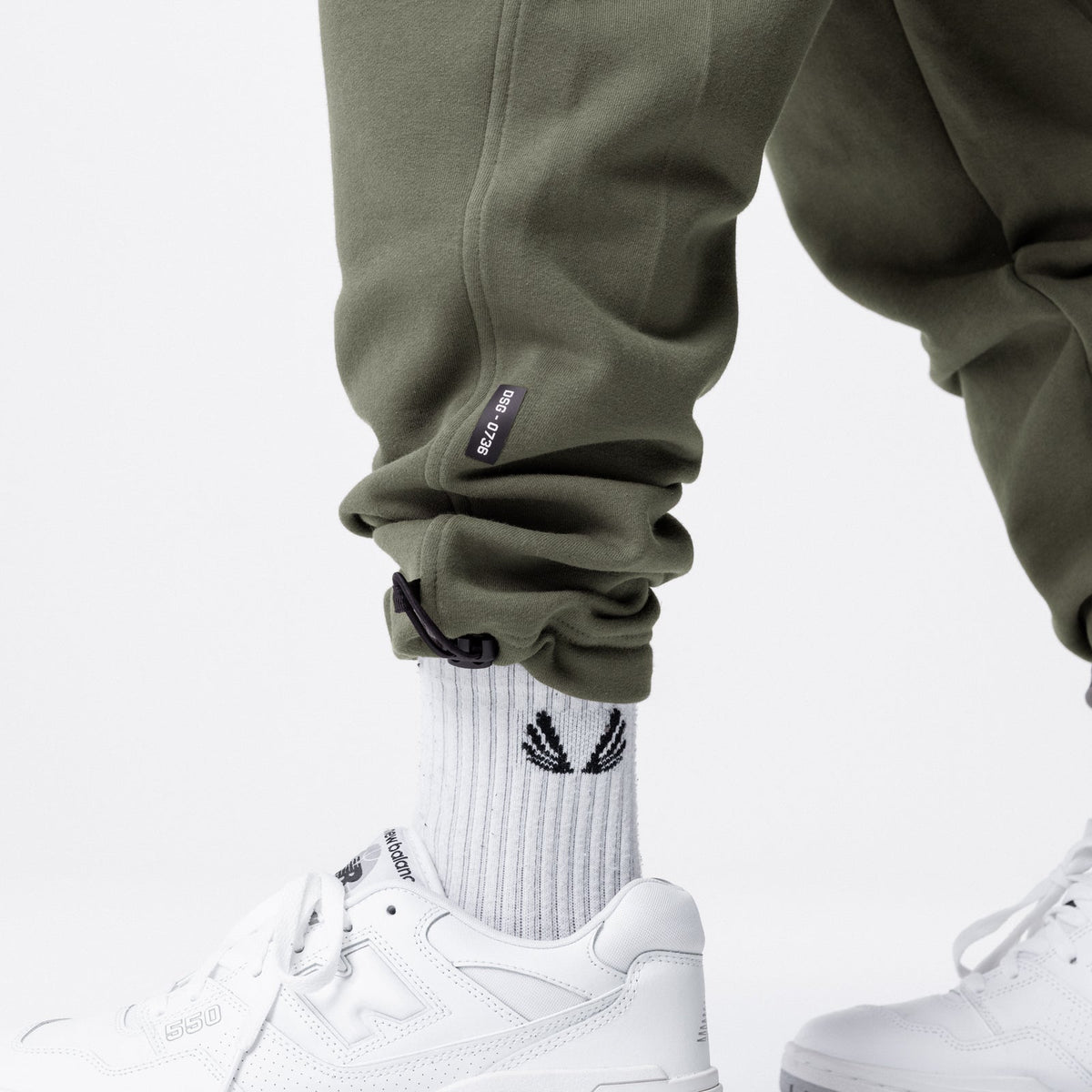 0736. Tech-Terry™ Cinch Cargo Jogger - Olive | ASRV