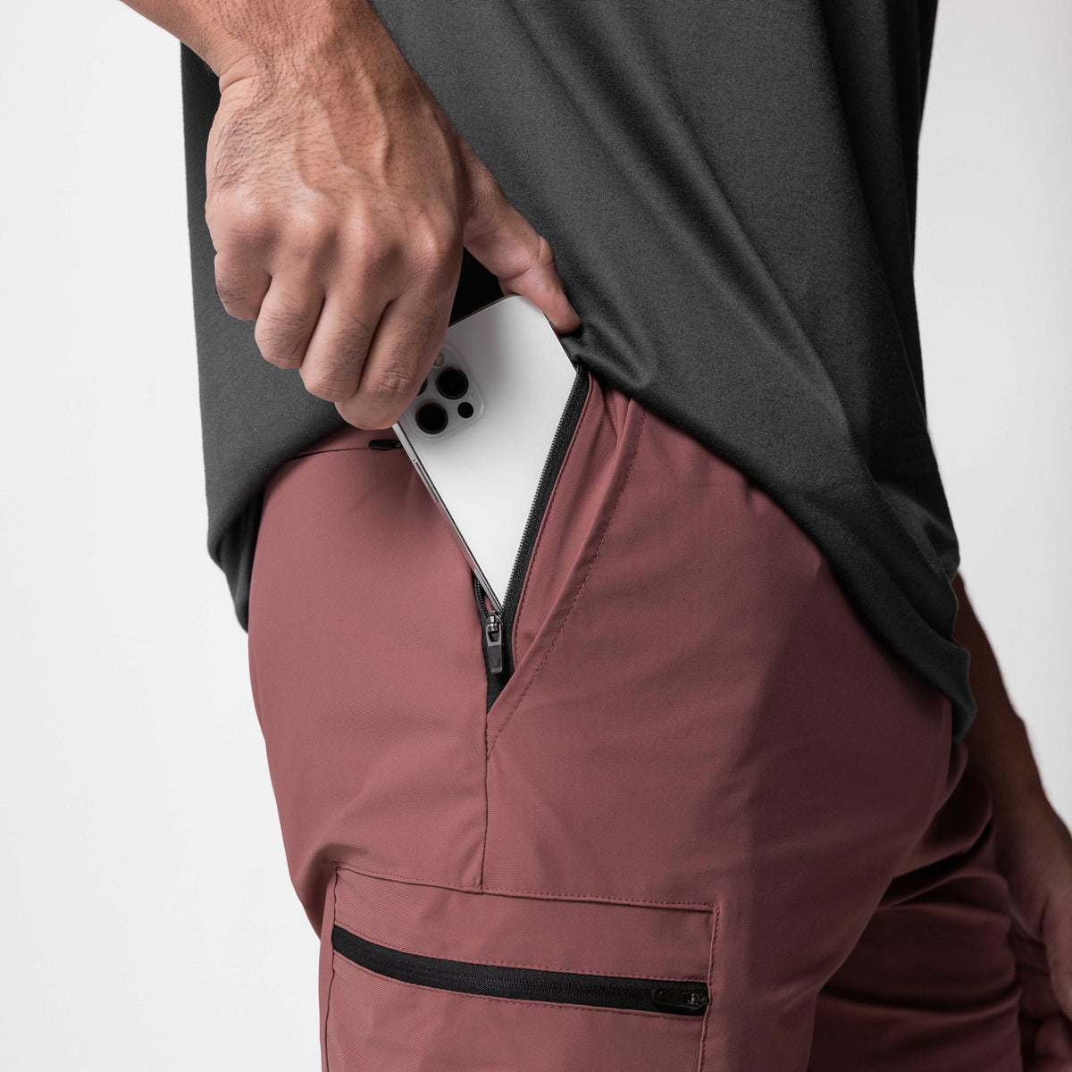 0656. Tetra-Lite® Standard Zip Jogger - Red Earth | ASRV