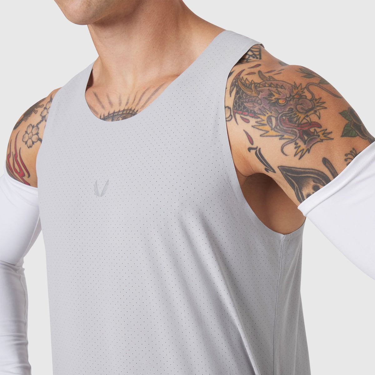 1189. Aerotex™ Perforated Run Tank - Slate Grey | ASRV