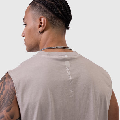 0807. Tech Essential™ Relaxed Cutoff - Faded Chai | ASRV