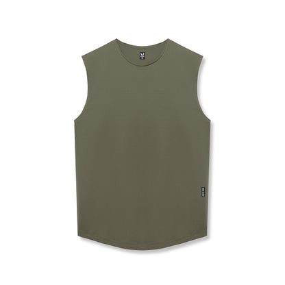 0757. AeroSilver® Cutoff Tank - Olive | ASRV