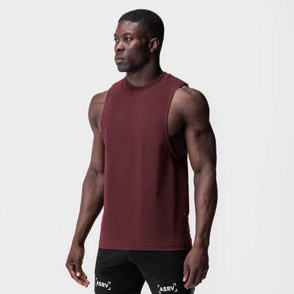 0926. Supima® Muscle Tank - Crimson | ASRV