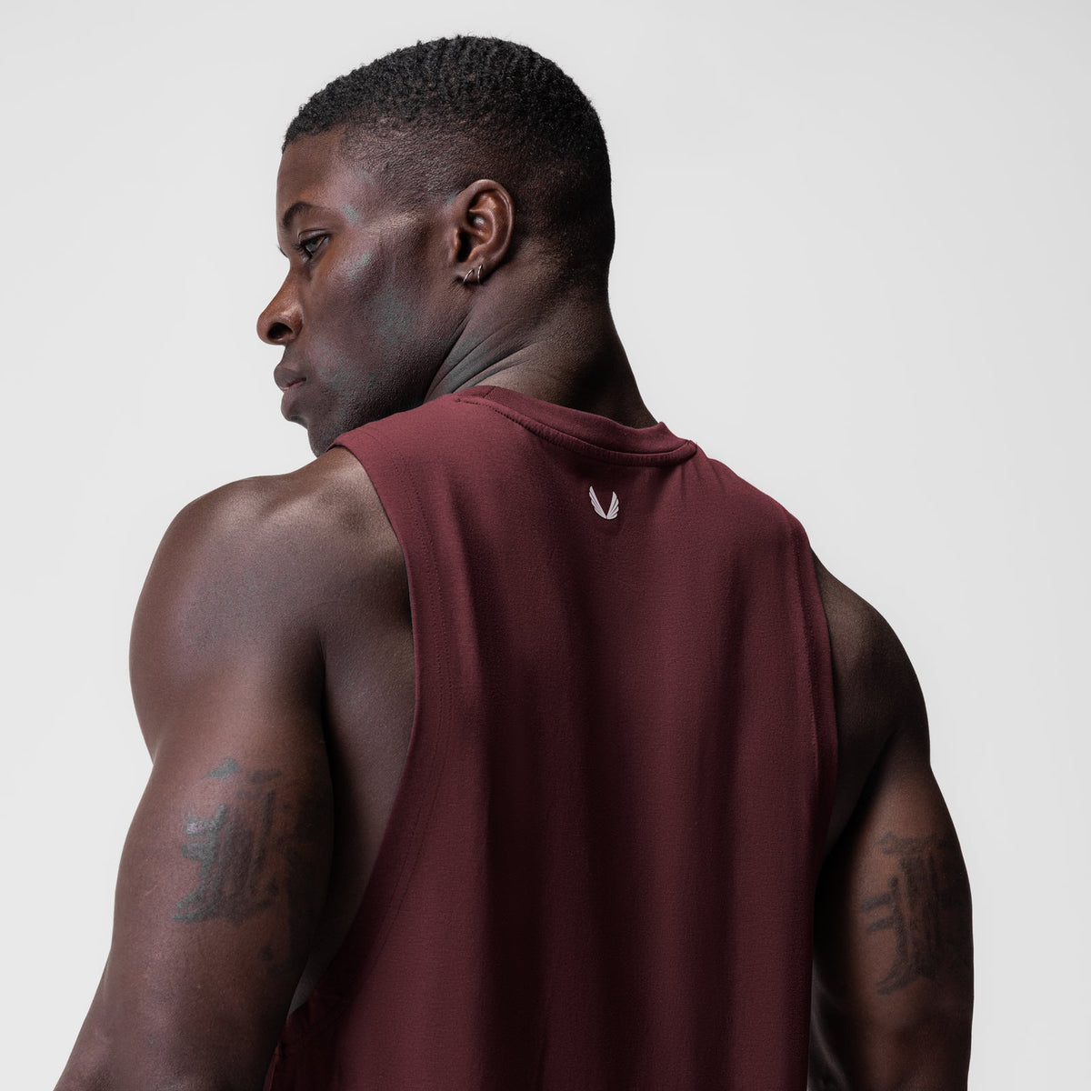 0926. Supima® Muscle Tank - Crimson | ASRV