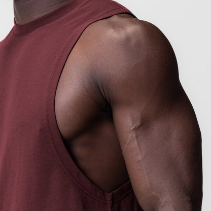 0926. Supima® Muscle Tank - Crimson | ASRV