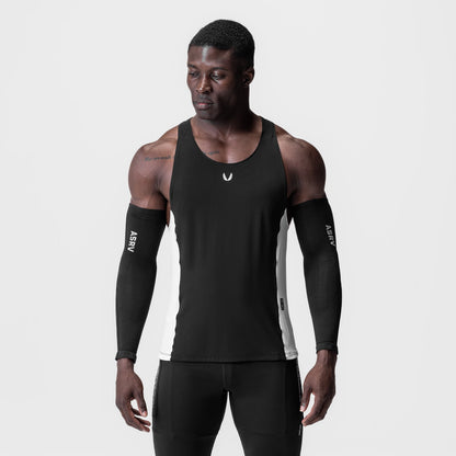0949. Laser-Vent™ Singlet Tank - Black/White | ASRV