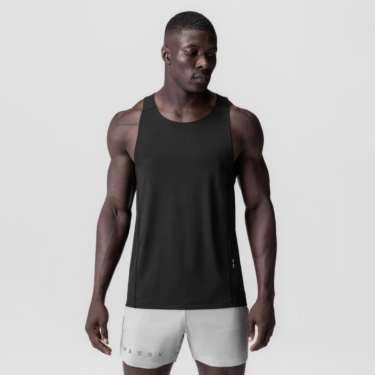 0833. 3D-Lite® 2.0 Lycra® Pro Singlet - Black | ASRV