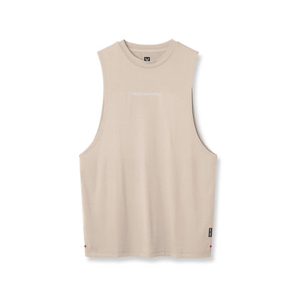 0837. 3D-Lite® 2.0 Lycra® Muscle Tank - Sand Smoke "RP" | ASRV