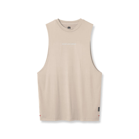 0837. 3D-Lite® 2.0 Lycra® Muscle Tank - Sand Smoke "RP" | ASRV