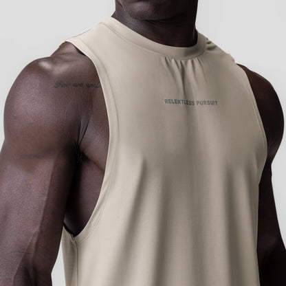 0837. 3D-Lite® 2.0 Lycra® Muscle Tank - Sand Smoke "RP" | ASRV