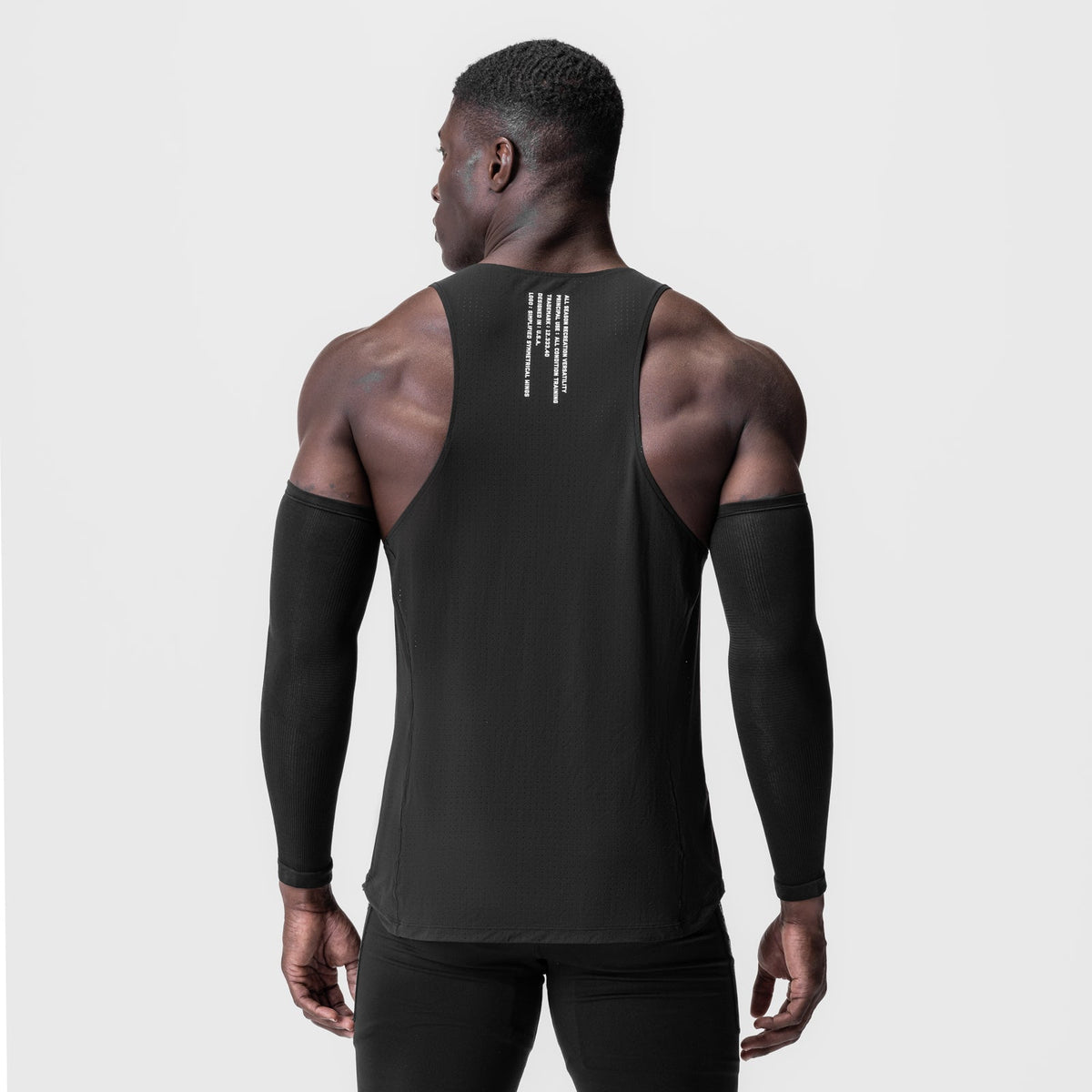 0949. Laser-Vent™ Singlet Tank - Black | ASRV