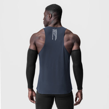 0949. Laser-Vent™ Singlet Tank - Navy | ASRV