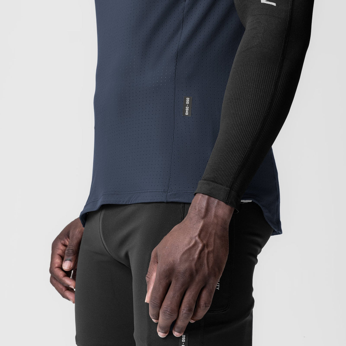 0949. Laser-Vent™ Singlet Tank - Navy | ASRV