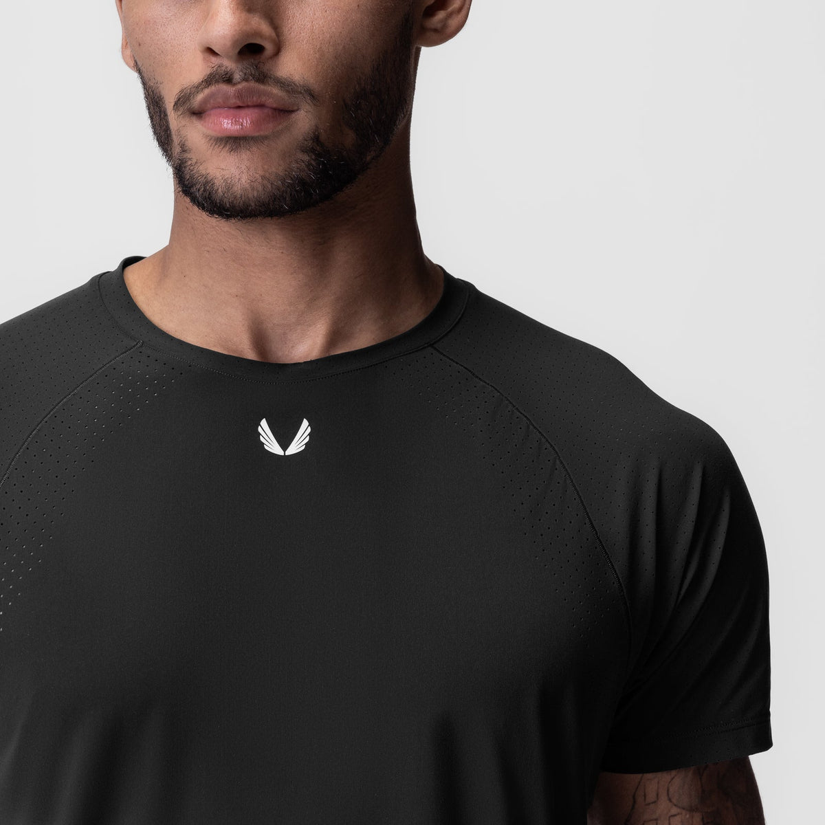 0948. Laser-Vent™ Established Tee - Black | ASRV