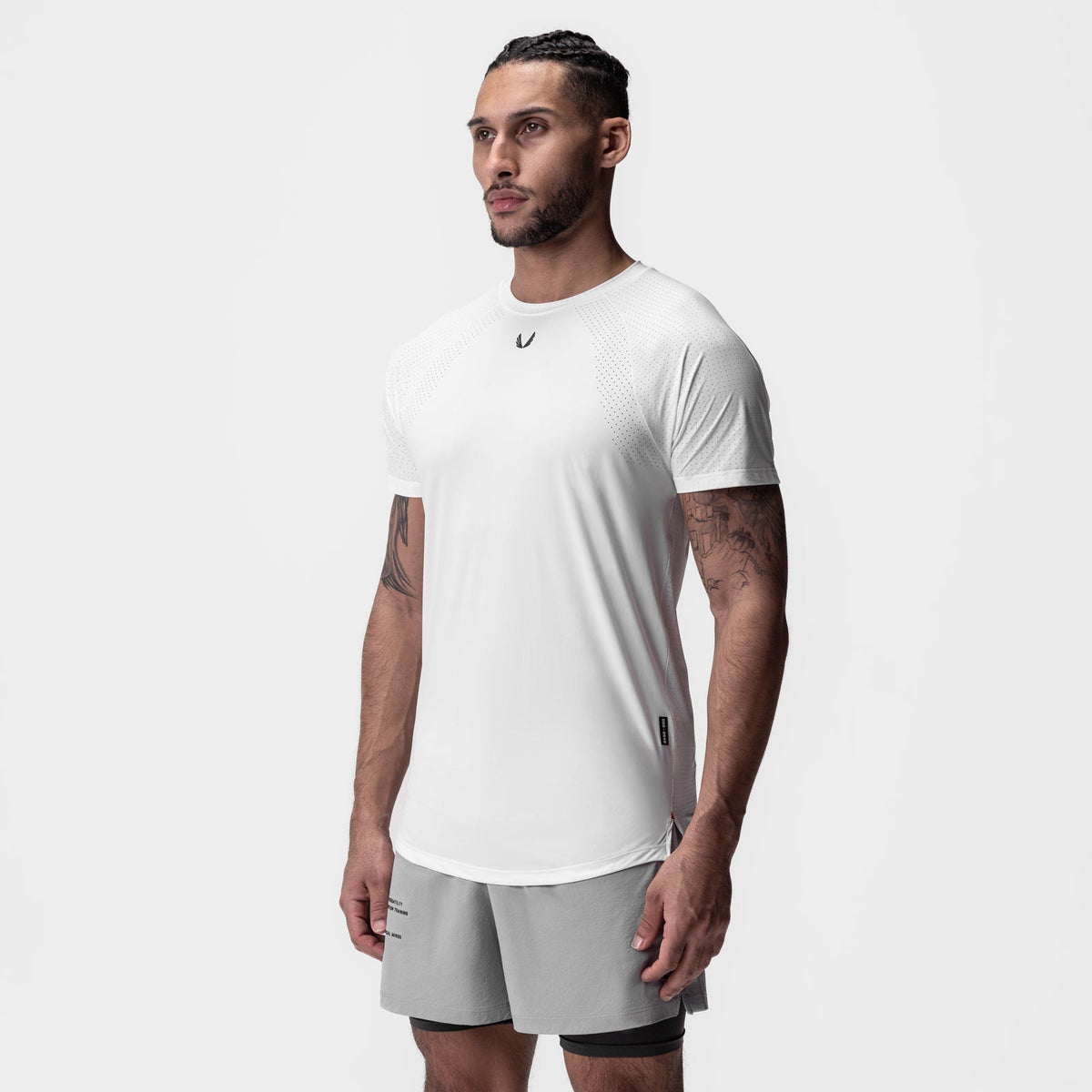 0948. Laser-Vent™ Established Tee - White | ASRV