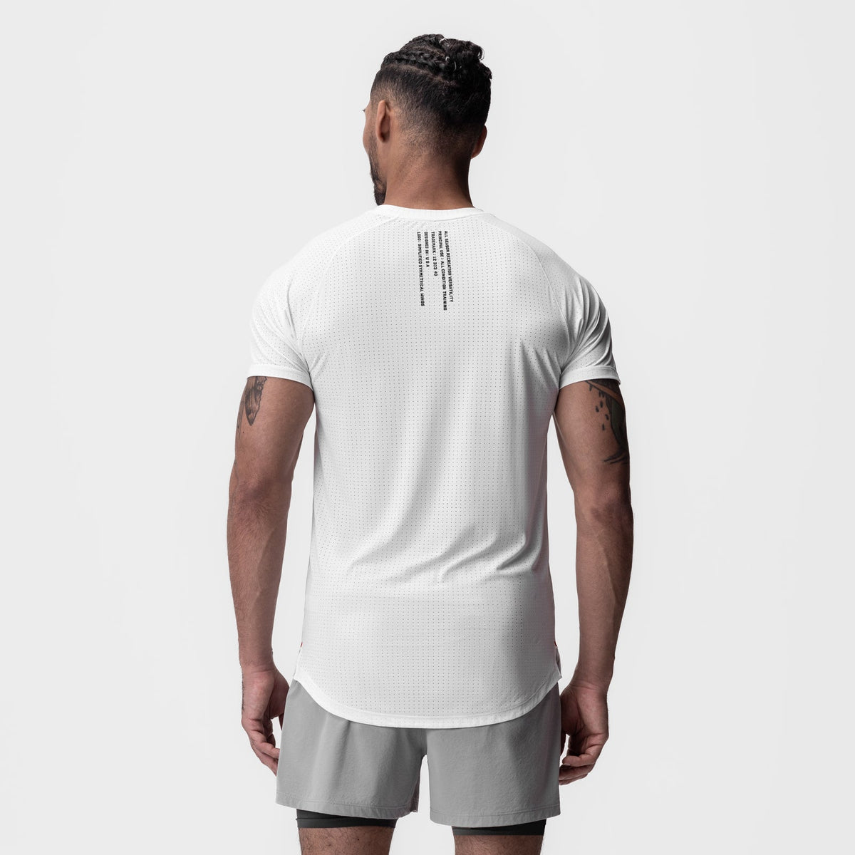 0948. Laser-Vent™ Established Tee - White | ASRV