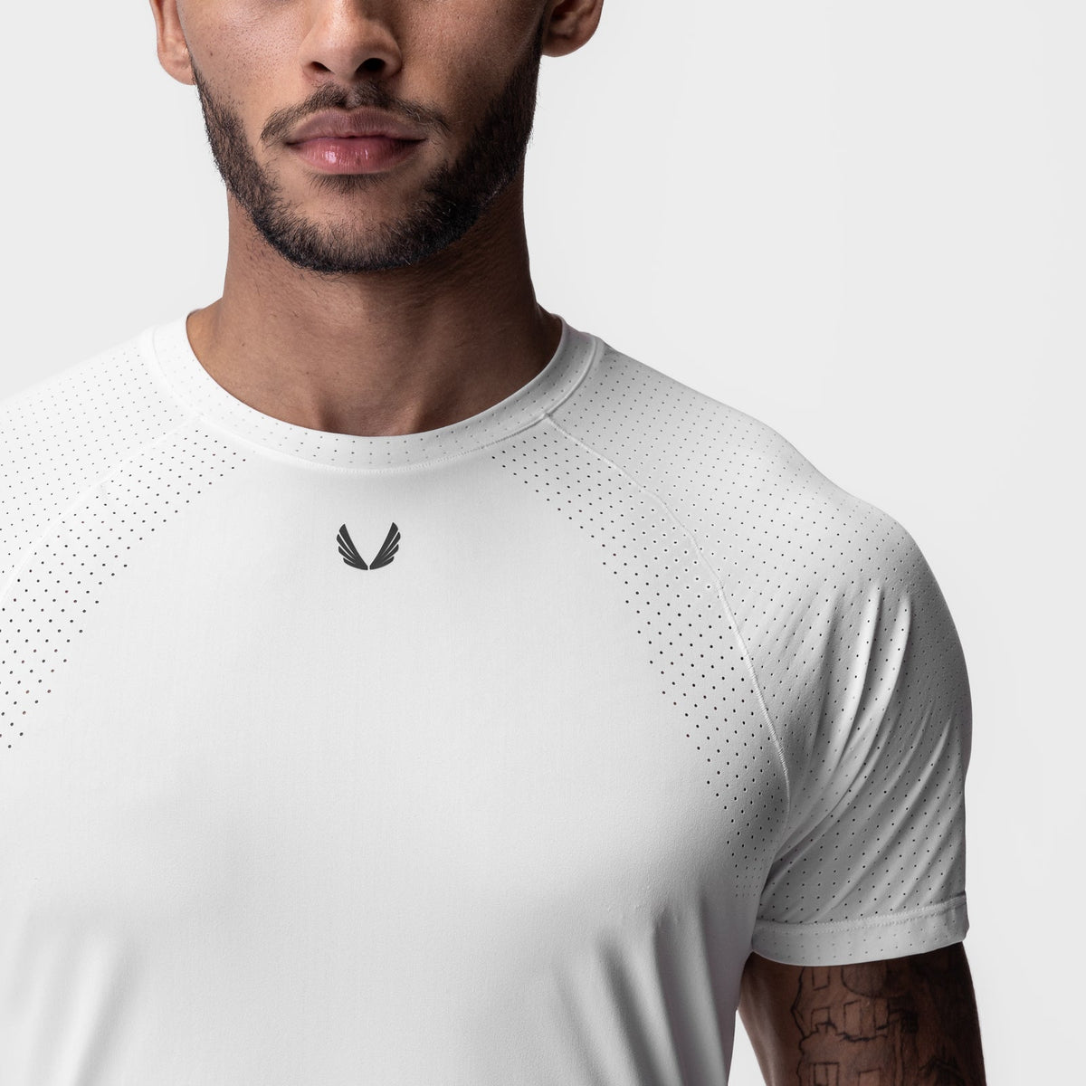 0948. Laser-Vent™ Established Tee - White | ASRV