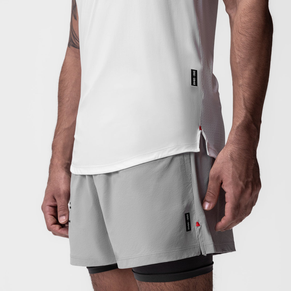 0948. Laser-Vent™ Established Tee - White | ASRV