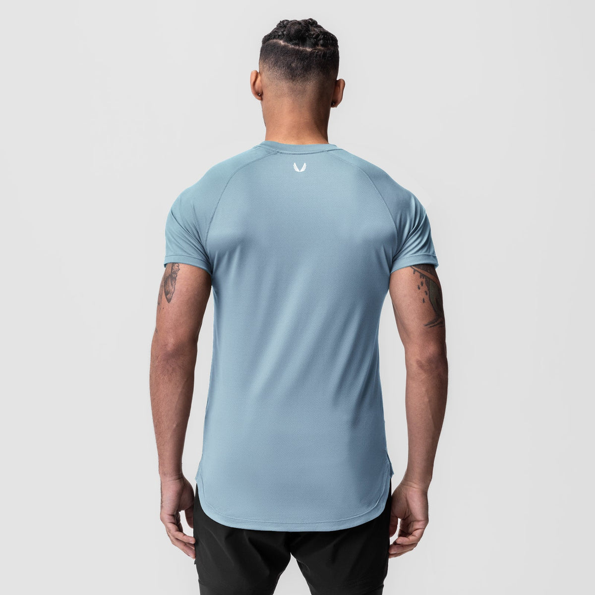 0660. AeroSilver® Established Tee - Light Sky | ASRV