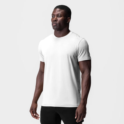 0923. Supima® Essential Tee - White | ASRV