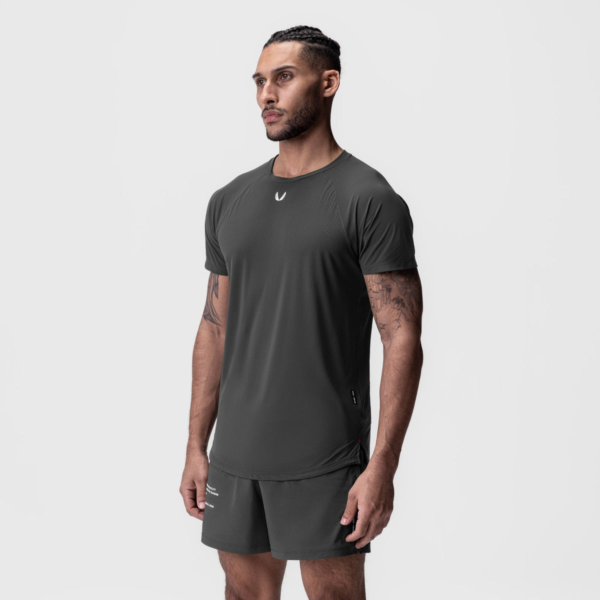 0948. Laser-Vent™ Established Tee - Space Grey | ASRV