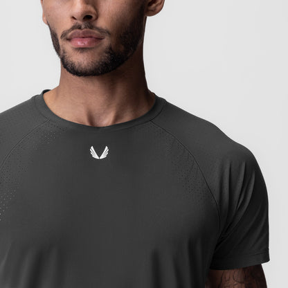 0948. Laser-Vent™ Established Tee - Space Grey | ASRV