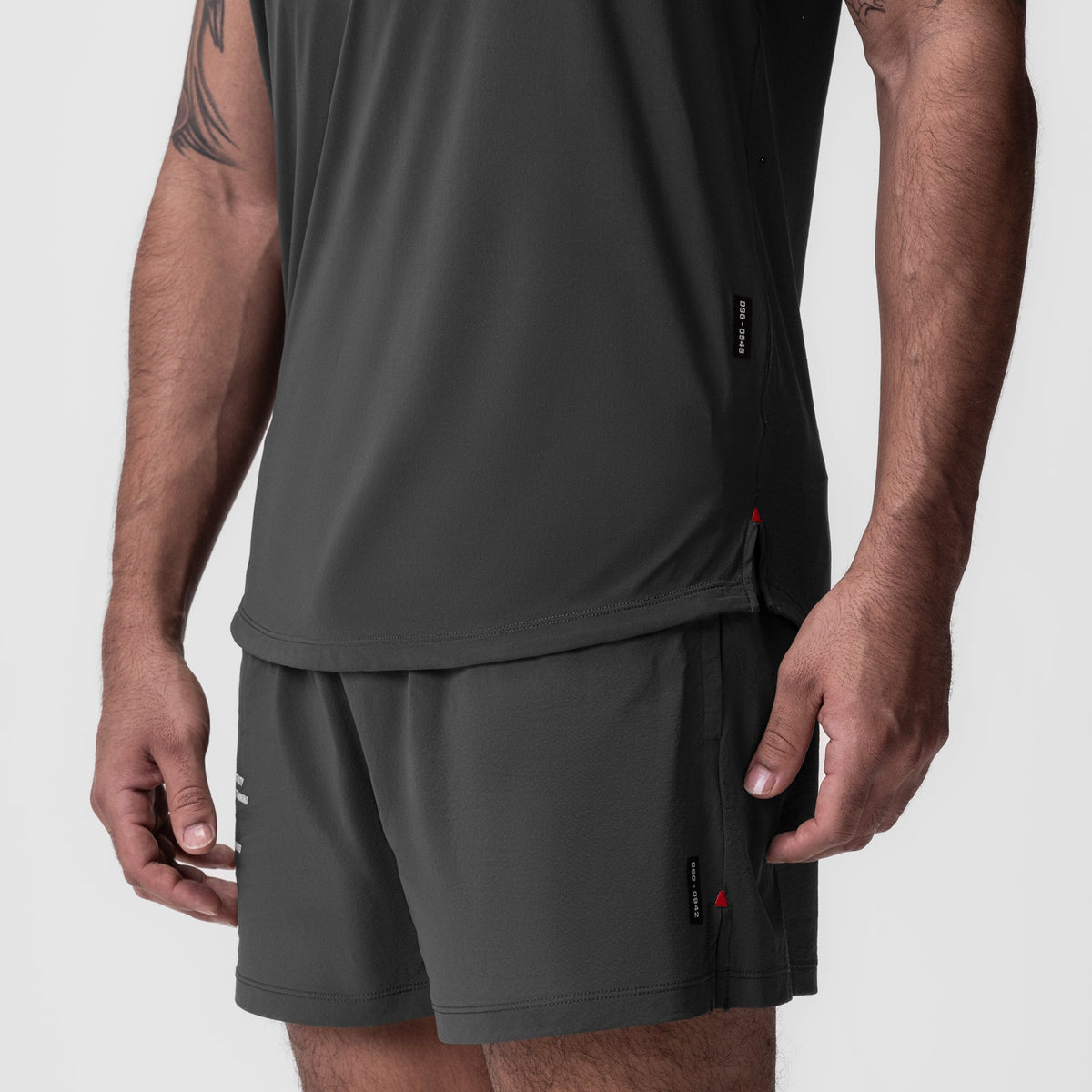 0948. Laser-Vent™ Established Tee - Space Grey | ASRV