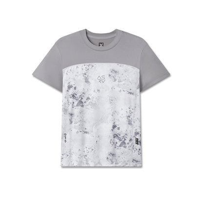 1191. AEROSILVER® UPF50+ Run Tee - Sedona Snow Camo | ASRV