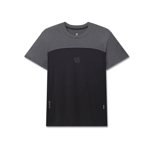 1191. AEROSILVER® UPF50+ Run Tee - Black | ASRV