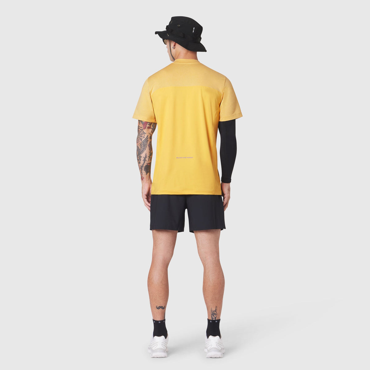 1191. AEROSILVER® UPF50+ Run Tee - Amber | ASRV